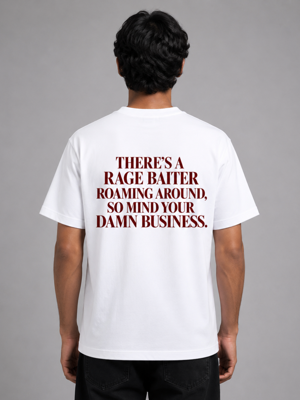There's a rage baiter roaming around - Unisex Premium T-Shirt