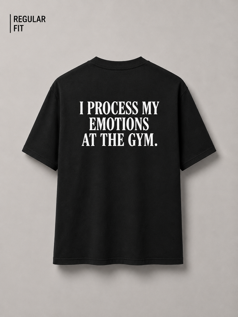 I process my emotions at the gym (Unisex)